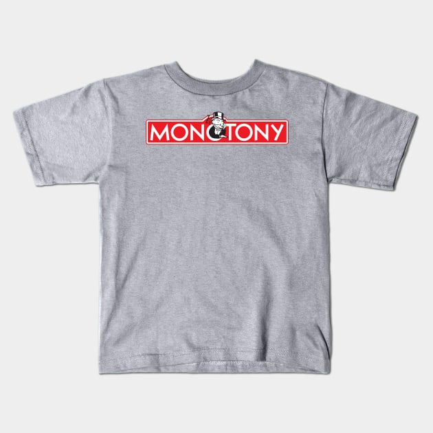 Monotony Kids T-Shirt by stevegoll68